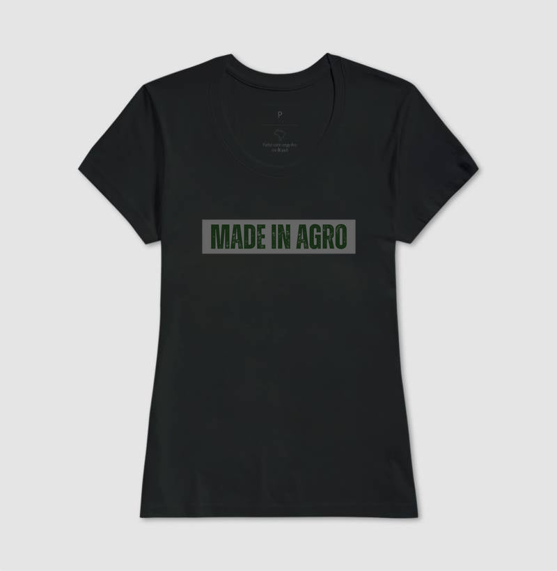 Camiseta "made in agro green" jessijames®