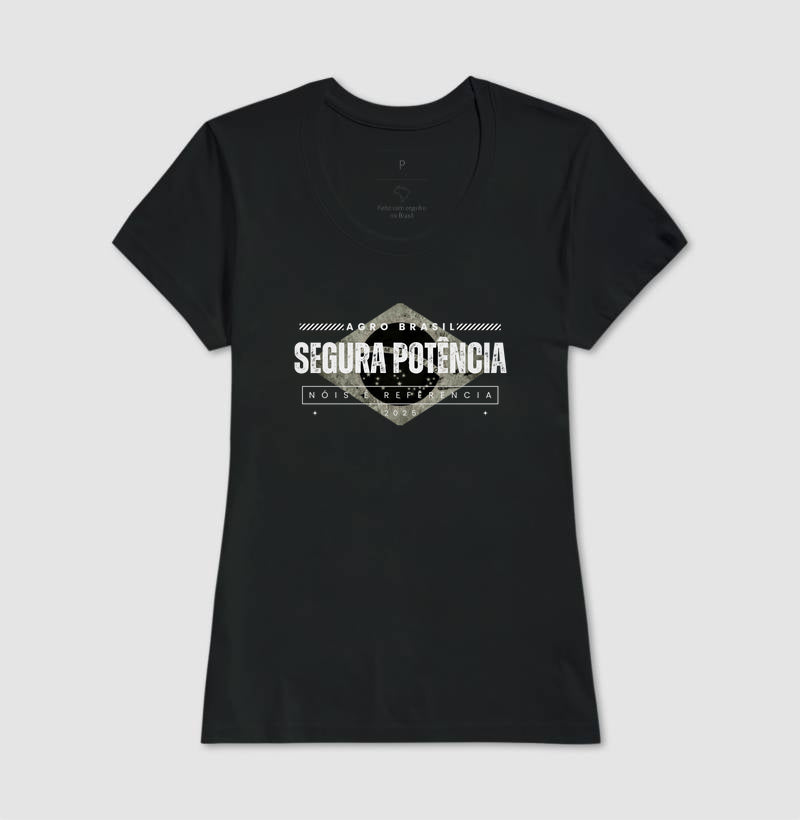Camiseta "segura potência" jessijames®