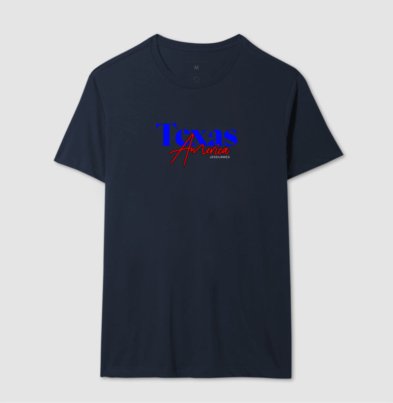 Camiseta preto "Texas America" jessijames®