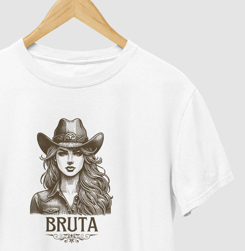 Camiseta branca "Bruta" jessijames®