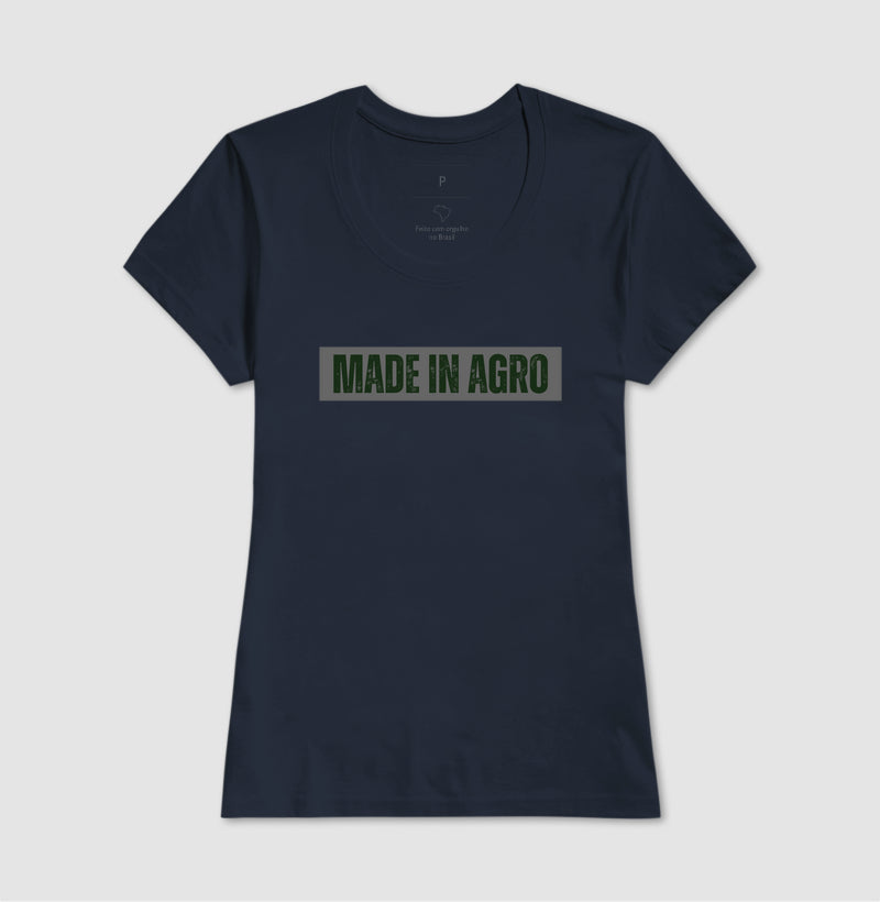 Camiseta "made in agro green" jessijames®