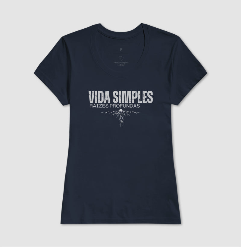 Camiseta "Vida Simples, raizes profundas" jessijames®