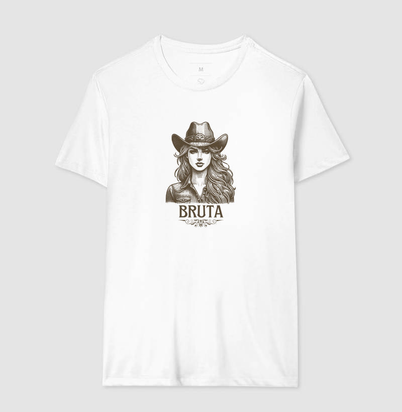 Camiseta branca "Bruta" jessijames®
